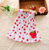 Flower Designs Cotton Dress