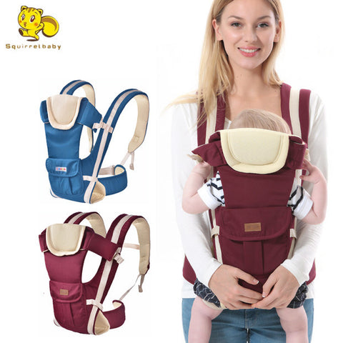 Squirrelbaby 4-in-1 Breathable Carrier